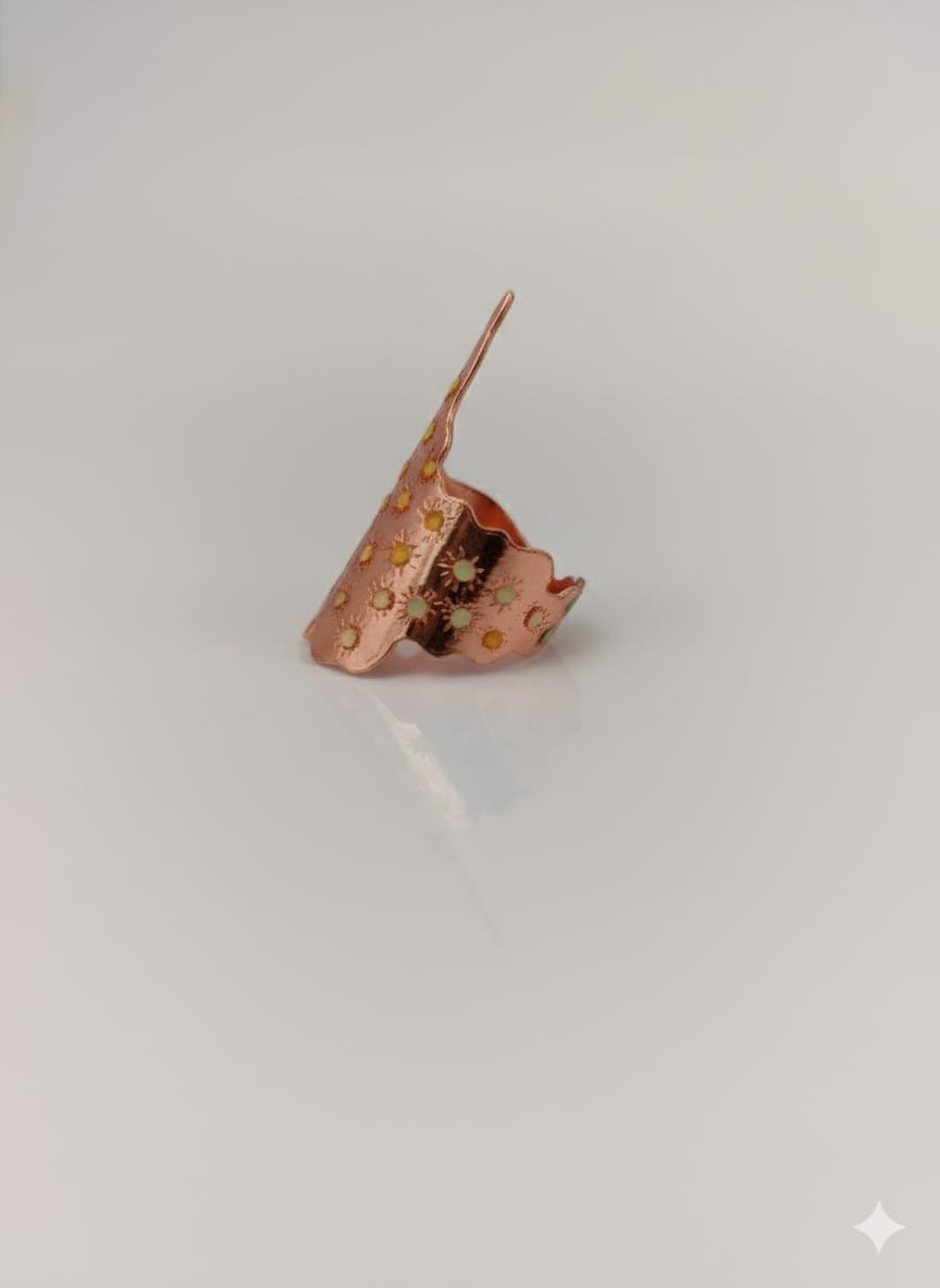 Anillo Floral Rosa
